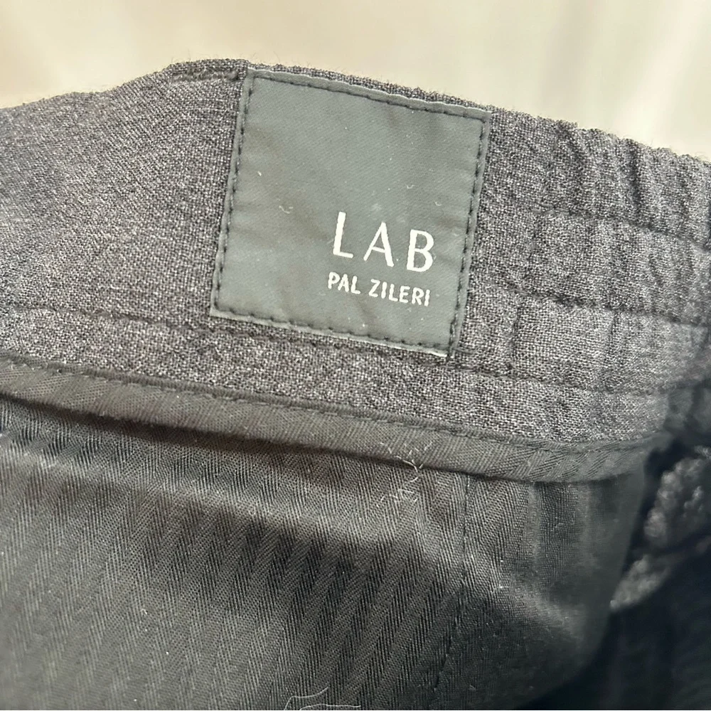 LAB Pal Zileri black men’s pants slacks
